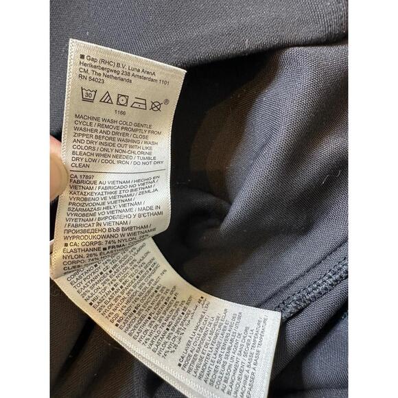 Athleta Pants Womens S Black Stretch Delancey Flare Leg Athleticwear Pockets - Picture 7 of 7